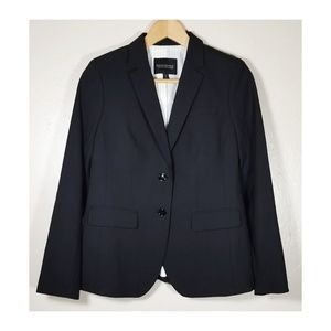 Banana Republic • Lightweight Wool Blazer size 4P black